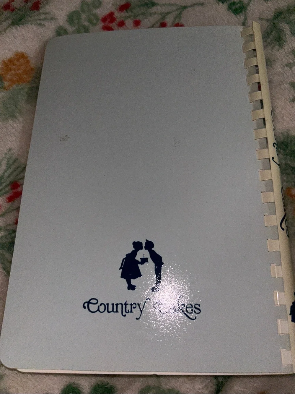 Vintage 1984- Country Cakes Cookbook - spiral bound